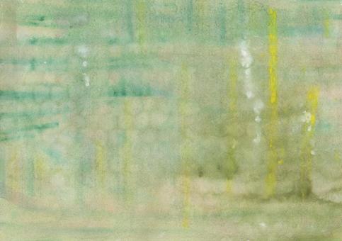 にじみ　くすみグリーン 水彩,水彩絵の具,背景,ペイント,にじみのイラスト素材