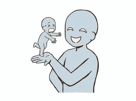 手のひらで転がすドローイング デッサン,人形,ラフ,ポーズ,手のひら,転がす,操られる,ドローイング,主従関係,コントロールのイラスト素材