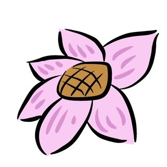 Flower (pink), , JPG and PNG