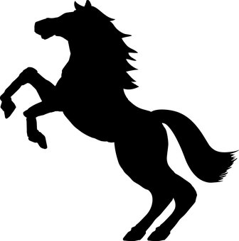 正月和風馬年賀状