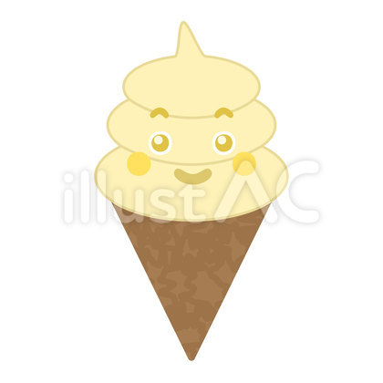 バニラソフトクリームのキャラクター