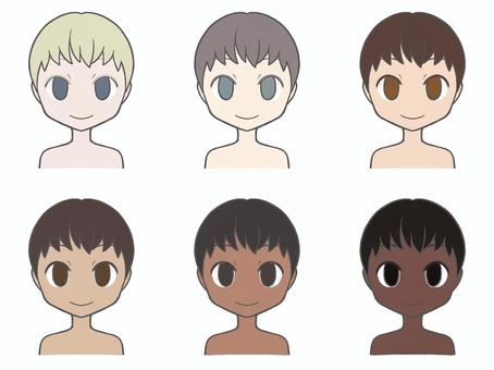 適合短髮男生的6種顏色 適合短髮男生的6種顏色