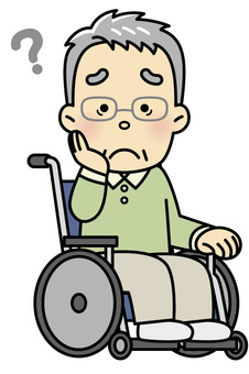 Unknown Wheelchair Grandpa, , JPG, PNG and EPS