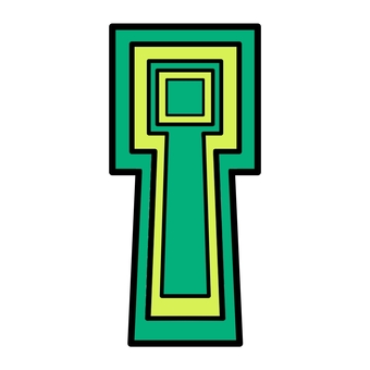 前方後方墳　古墳　手描き　イラスト 前方後方墳,古墳,歴史,墳墓,手描き,イラストのイラスト素材