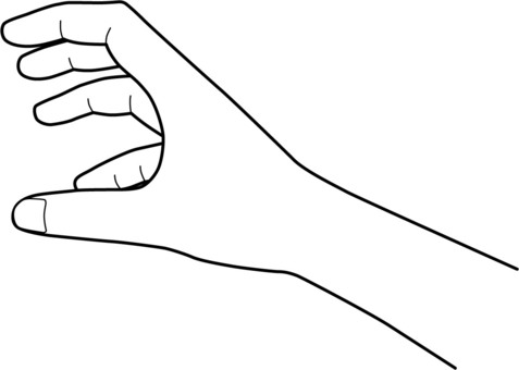 hand 7, , JPG, PNG and AI