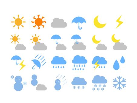 Illustration, sunny, sun, snow, 