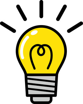 電球輝きライト 電球,電気,豆電球,ライト,光,輝き,ひらめき,アイデア,マーク,ピクトグラムのイラスト素材