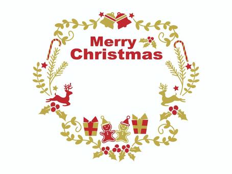 Christmas card, christmas, lease, frame, JPG, PNG and AI