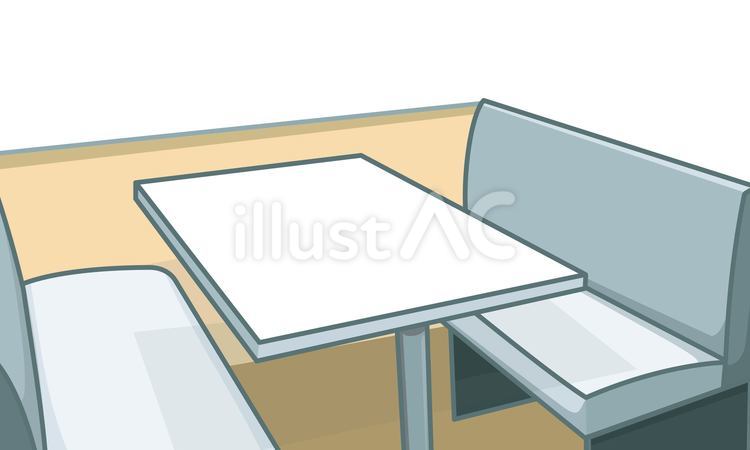 背景　壁のあるシェアオフィス カフェ,シェアスペース,壁のイラスト素材
