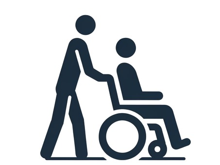 wheelchair, a wheelchair, pictogram, care, JPG and PNG