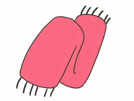 赤いマフラー 赤いマフラー マフラー,冬,赤い,衣類,防寒,生活,かわいいのイラスト素材