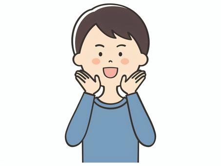 呼びかける男性 呼びかける男性 呼ぶ,声かけ,集客,応援,声援,お知らせ,注目,教える,誘導,男性のイラスト素材