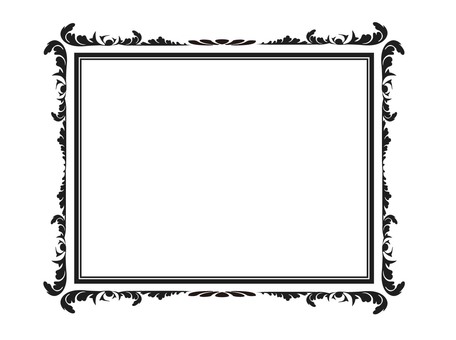 gothic decorative frame, gothic, western, western style, JPG and PNG