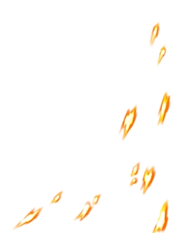 エフェクト・舞い上がる火の粉 エフェクト,炎,風,火の粉,舞い上がるのイラスト素材