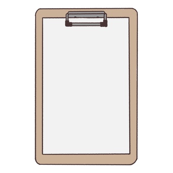 バインダー（紙付き） バインダー,文房具,文具,書類,事務,学校,クリップボード,ボード,クリップファイル,ファイルのイラスト素材