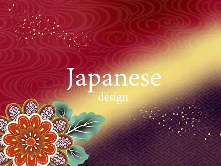 Japanese pattern 1 side, JPG, PNG and AI Japanese pattern 1 side, japanese style, flower handle, and handle, JPG, PNG and AI