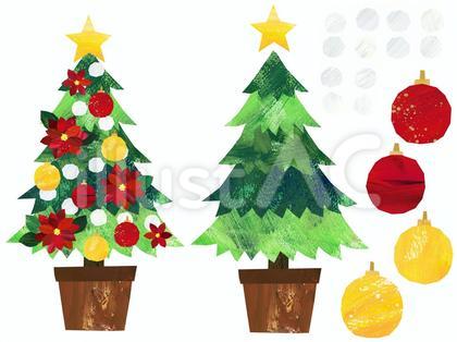 クリスマスツリーの素材