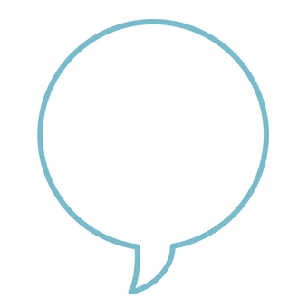 吹き出し　丸　白　水色 吹き出し,ふきだし,フキダシ,丸,白,水色,かわいい吹き出し,フレーム素材,アイコン,楕円のイラスト素材