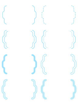 Illustration, Illustration, braces, frame, decorative frame,