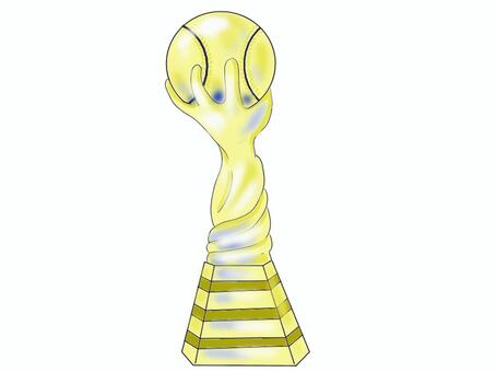 トロフィー トロフィー,優勝,盾,賞品,名誉のイラスト素材