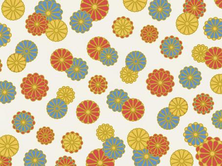 chrysanthemum pattern, JPG and AI chrysanthemum pattern, chrysanthemum, flower, handle, JPG and AI
