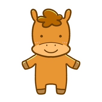 かわいい馬1•キャラクター