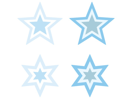 Illustration, star, icon, decoration, 