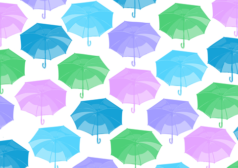 Illustration, umbrella, sky, rain, 