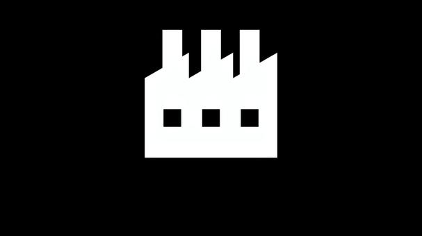 插图, 工厂, 建筑, 烟囱, 