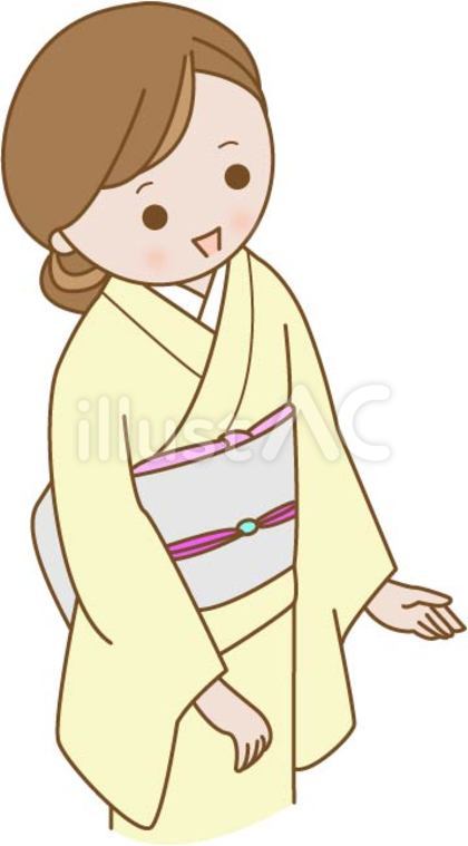 着物の女性
