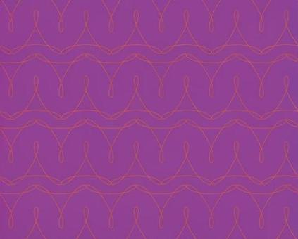 紫とオレンジの曲線波状パターン パターン,模様,柄,背景,壁紙,テクスチャ,紫,オレンジ,波,曲線のイラスト素材