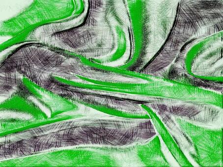 緑色と黒色のグランジなテクスチャ壁紙素材 グランジ,テクスチャ,緑色,グリーン,黒色,背景,壁紙,斑模様,抽象的,水彩画のイラスト素材