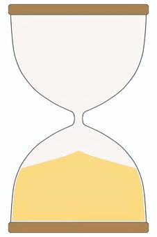 砂時計_hourglass 器具,時計,砂,時刻,計測のイラスト素材