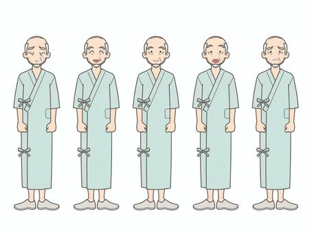 Illustration, wong tuwa, umur tuwa, patient, 