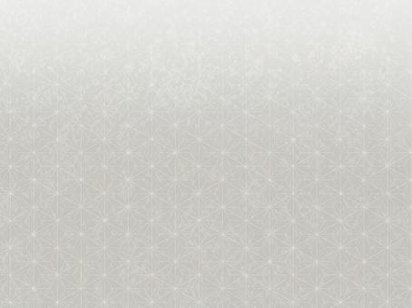 和紙風グラデ背景（麻の葉・グレー） 和紙風,背景,グレーのイラスト素材