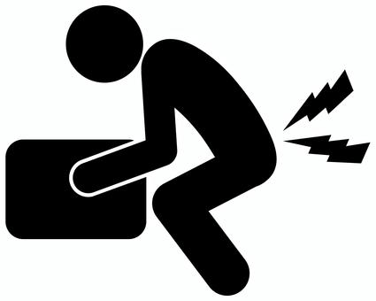 腰痛 荷物 素材 腰痛 荷物 素材 腰痛,激痛,痛み,ぎっくり腰,ギックリ腰,荷物,素材,漫符,電気,シルエットのイラスト素材