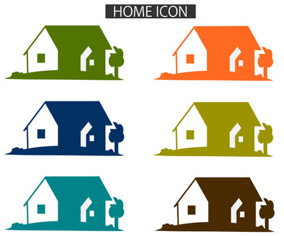 House Icon Set Housing My Home, JPG and AI House Icon Set Housing My Home, family, icon, set, JPG and AI