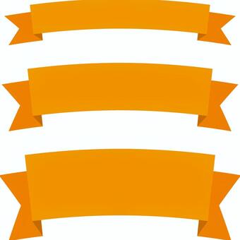 Ribbon _ Belt _ 03 _ Orange, , JPG, PNG and AI