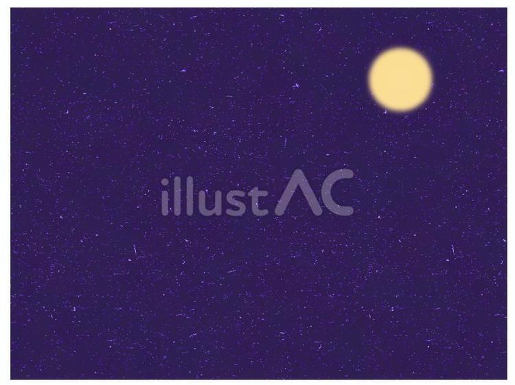 満月と夜空の背景素材 満月,夜空,シンプルのイラスト素材