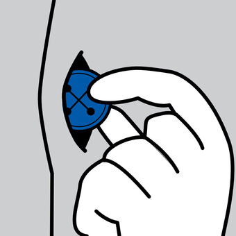 ボタンを留める 子ども 着替え動作 生活動作,ボタン,手順,手元,ボタンかけのイラスト素材