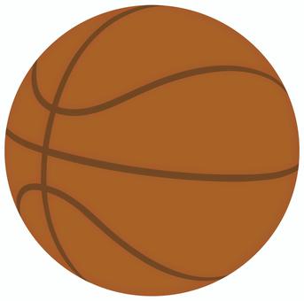 バスケットボール（シンプル） バスケットボール,ボール,バスケのイラスト素材
