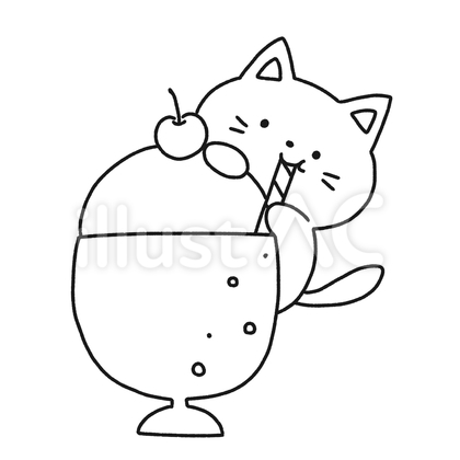 猫とクリームソーダ