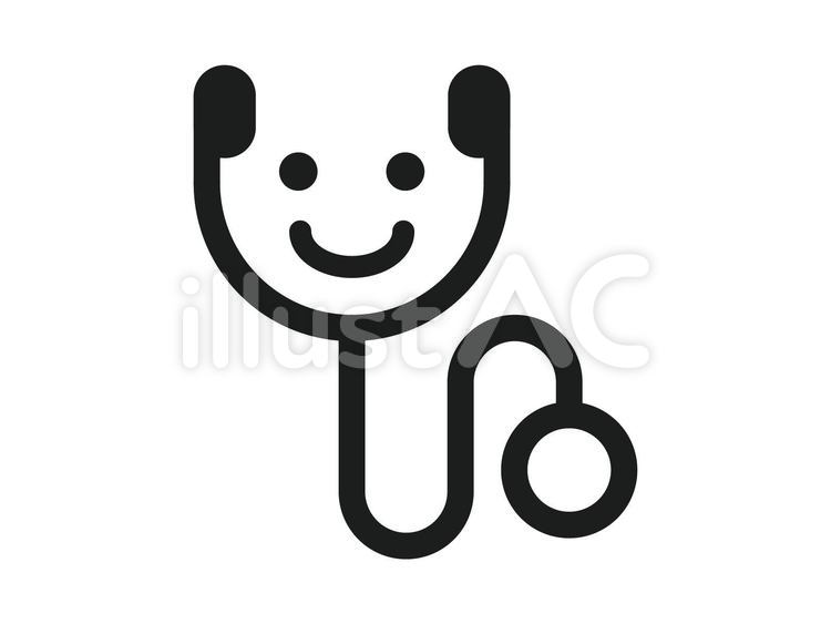 聴診器 聴診器,診療,医療のイラスト素材