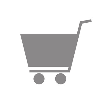 カートマーク（グレー） カート,アイコン,ショッピングカート,買い物,グレー,シンプル,イラスト,uiデザイン,ボタン,ウェブサイトのイラスト素材