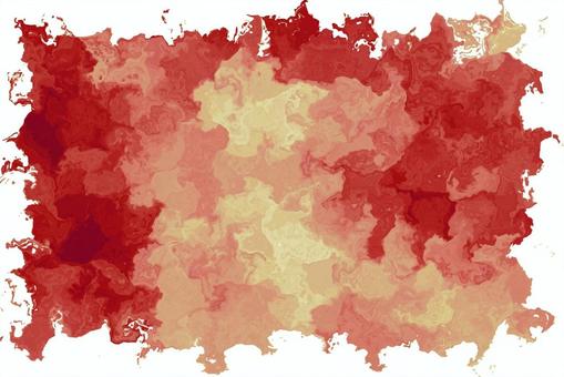 赤系統の抽象マーブルテクスチャ 抽象,背景,テクスチャ,赤,深紅,オレンジ,黄色,マーブル,液体,流体のイラスト素材