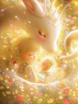 慈悲深き愛の龍神