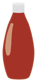 ケチャップ 料理,調味料,食品,ケチャップ,トマトケチャップのイラスト素材