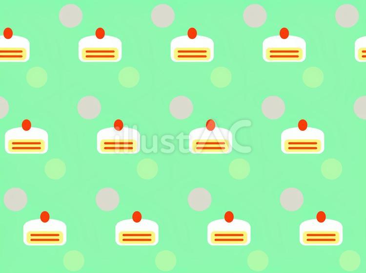 ショートケーキの背景 ショートケーキ,模様,北欧のイラスト素材