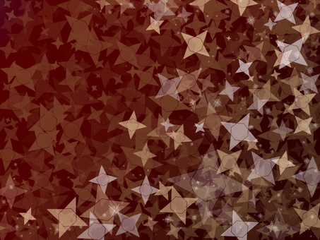 星が重なった背景素材　赤 星,赤,きらきら,パーティー,にぎやか,グラデーション,かわいい,きれい,おもしろい,抽象的のイラスト素材