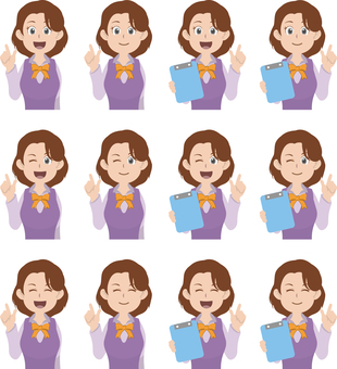 插图, 剪贴板, 公司职员, 员工, 